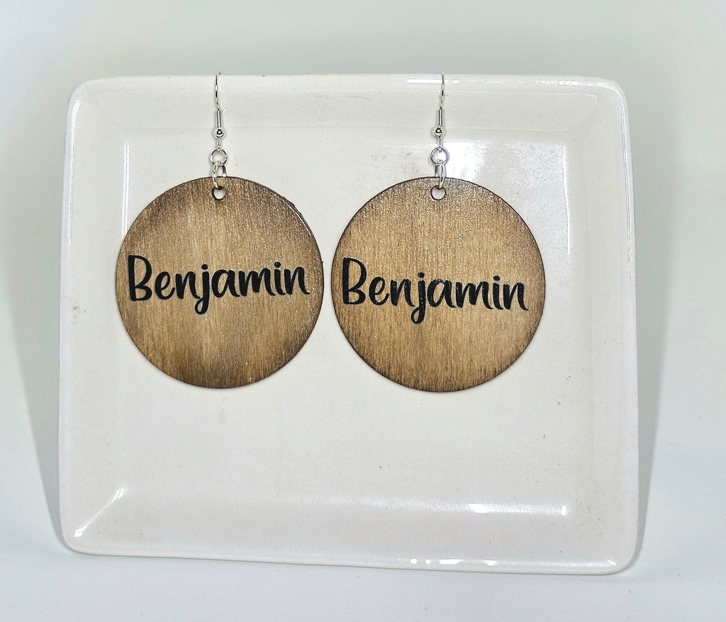 Benjamin Wood Earrings