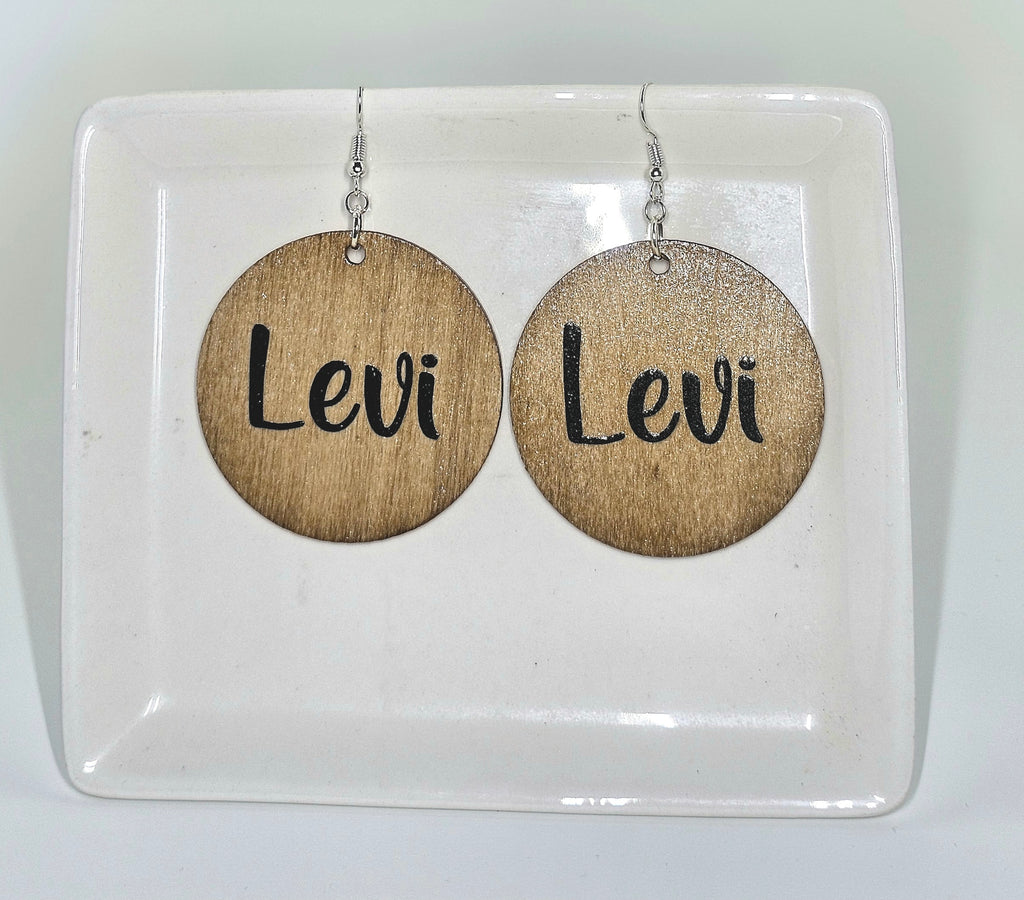 Levi Wood Earrings