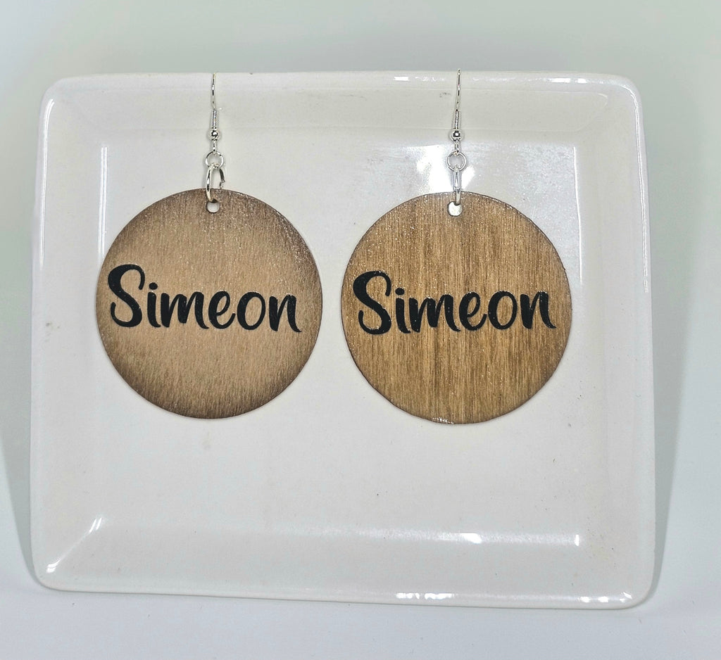 Simeon Wood Earrings