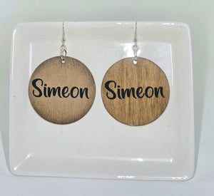 Simeon Wood Earrings