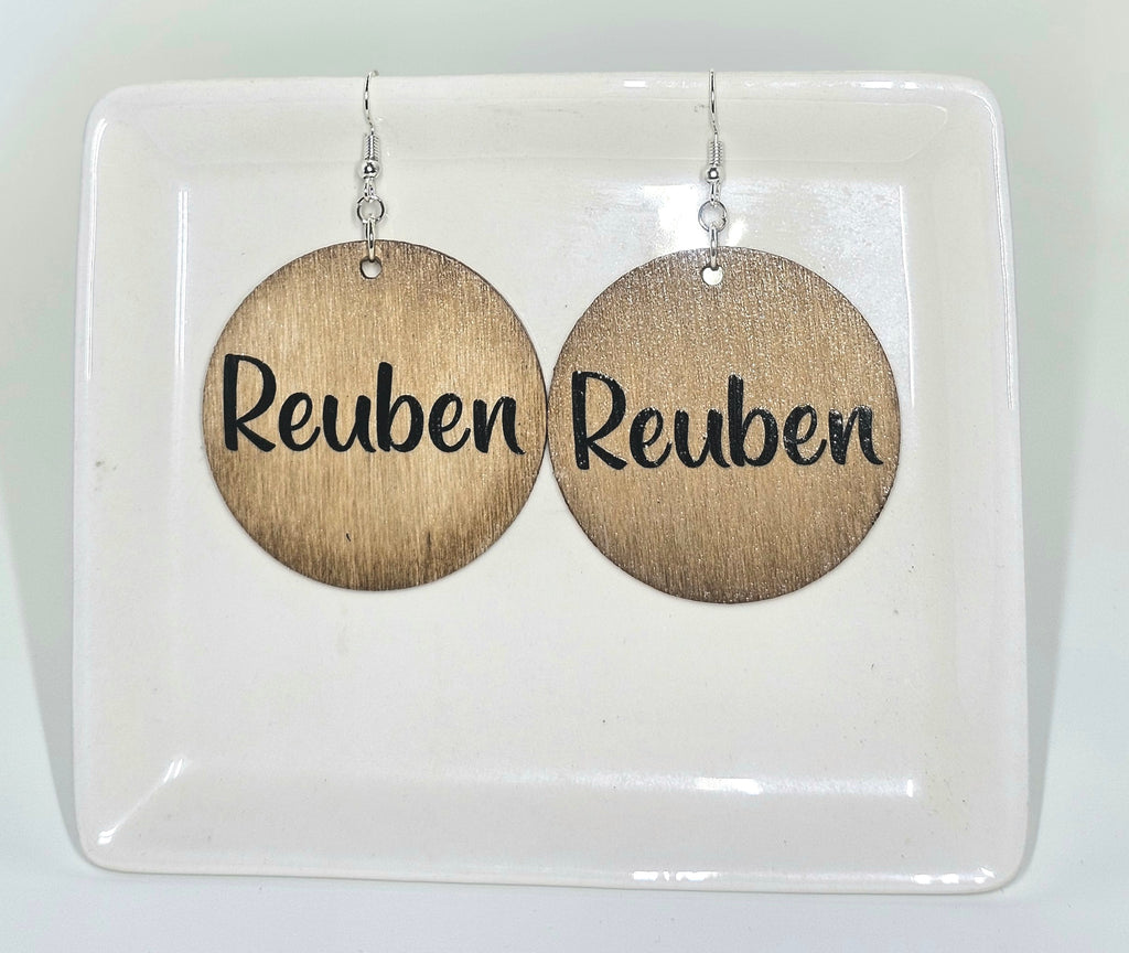 Reuben Wood Earrings