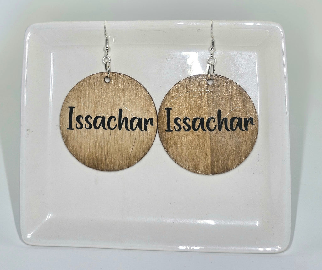 Issachar Wood Earrings