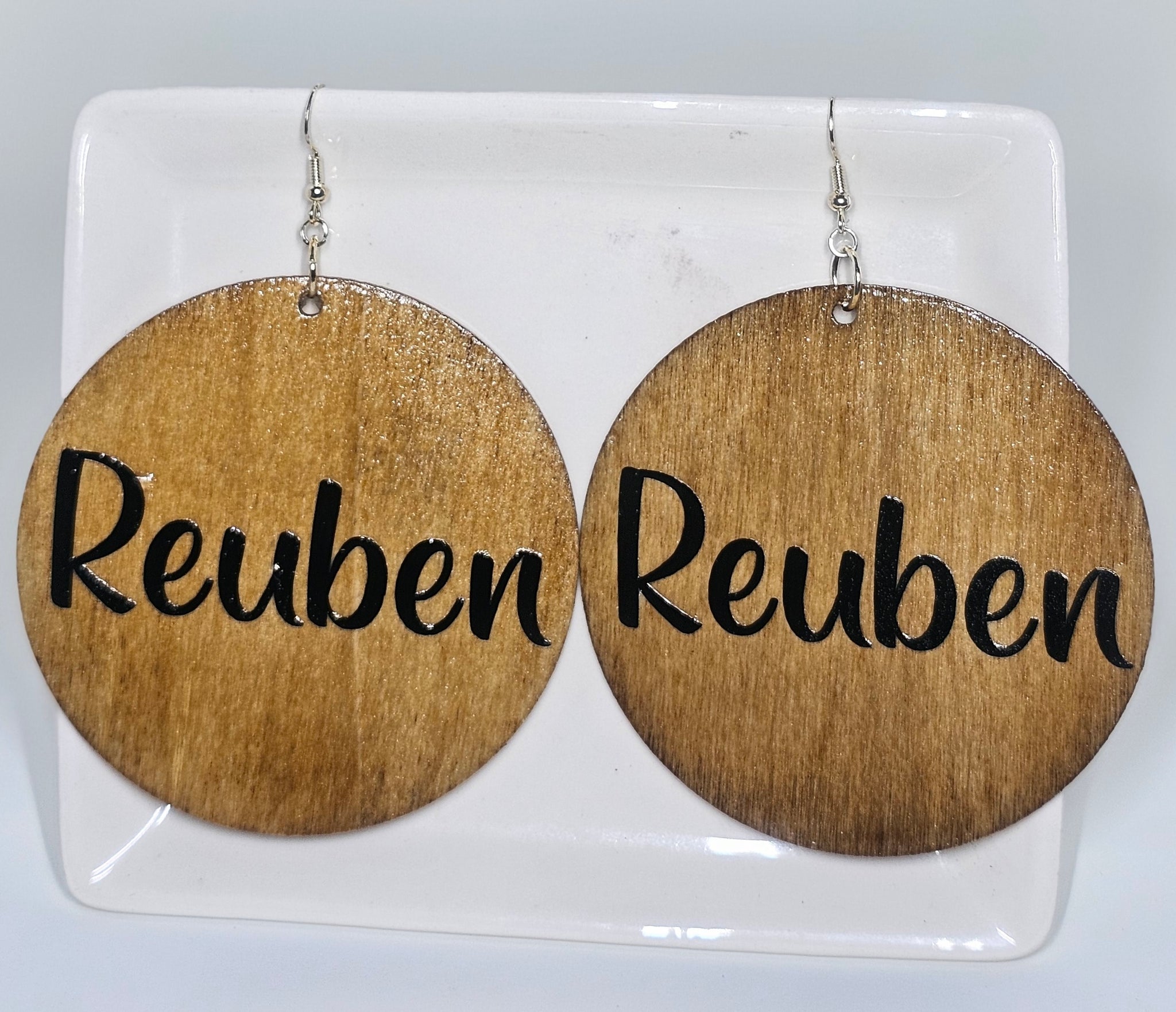 Reuben Wood Earrings