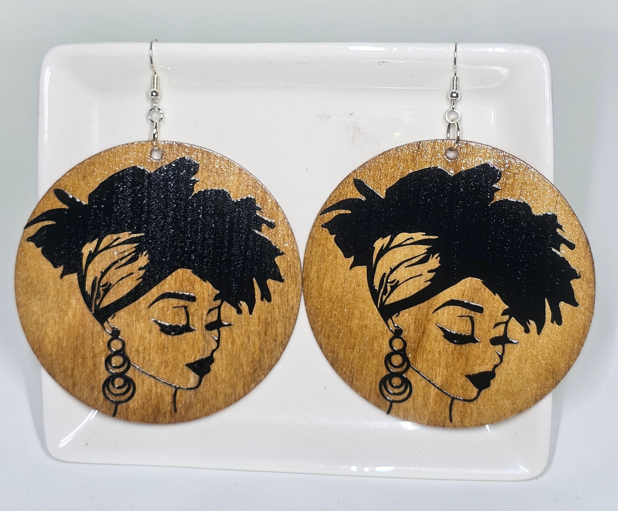 Sistah Wood Earrings