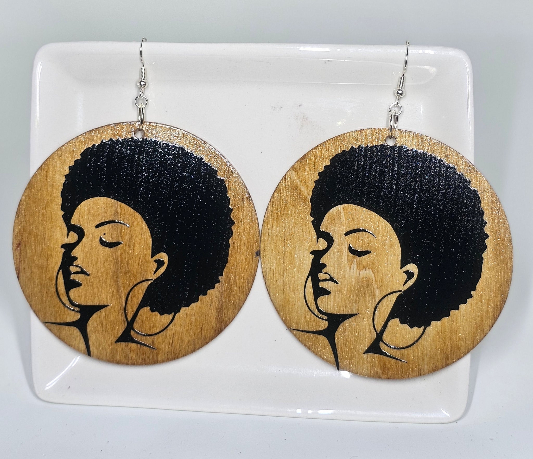 Sistah Wood Earrings