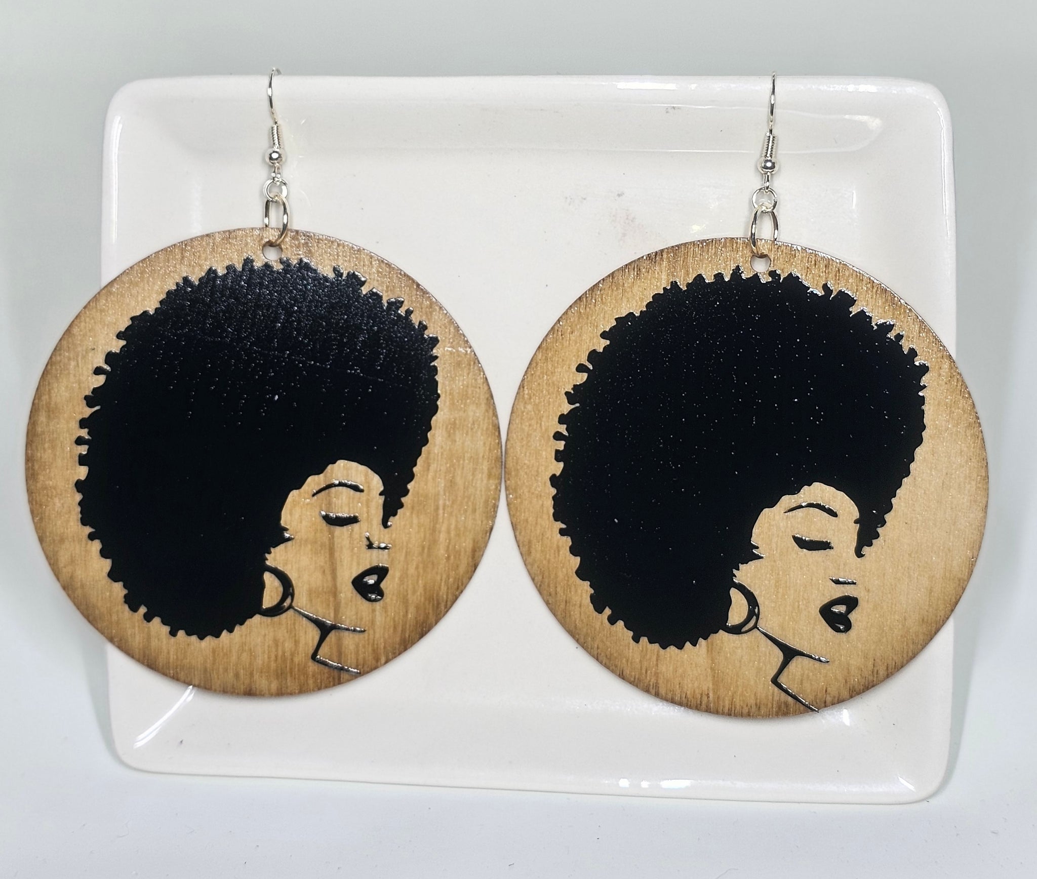 Sistah Wood Earrings