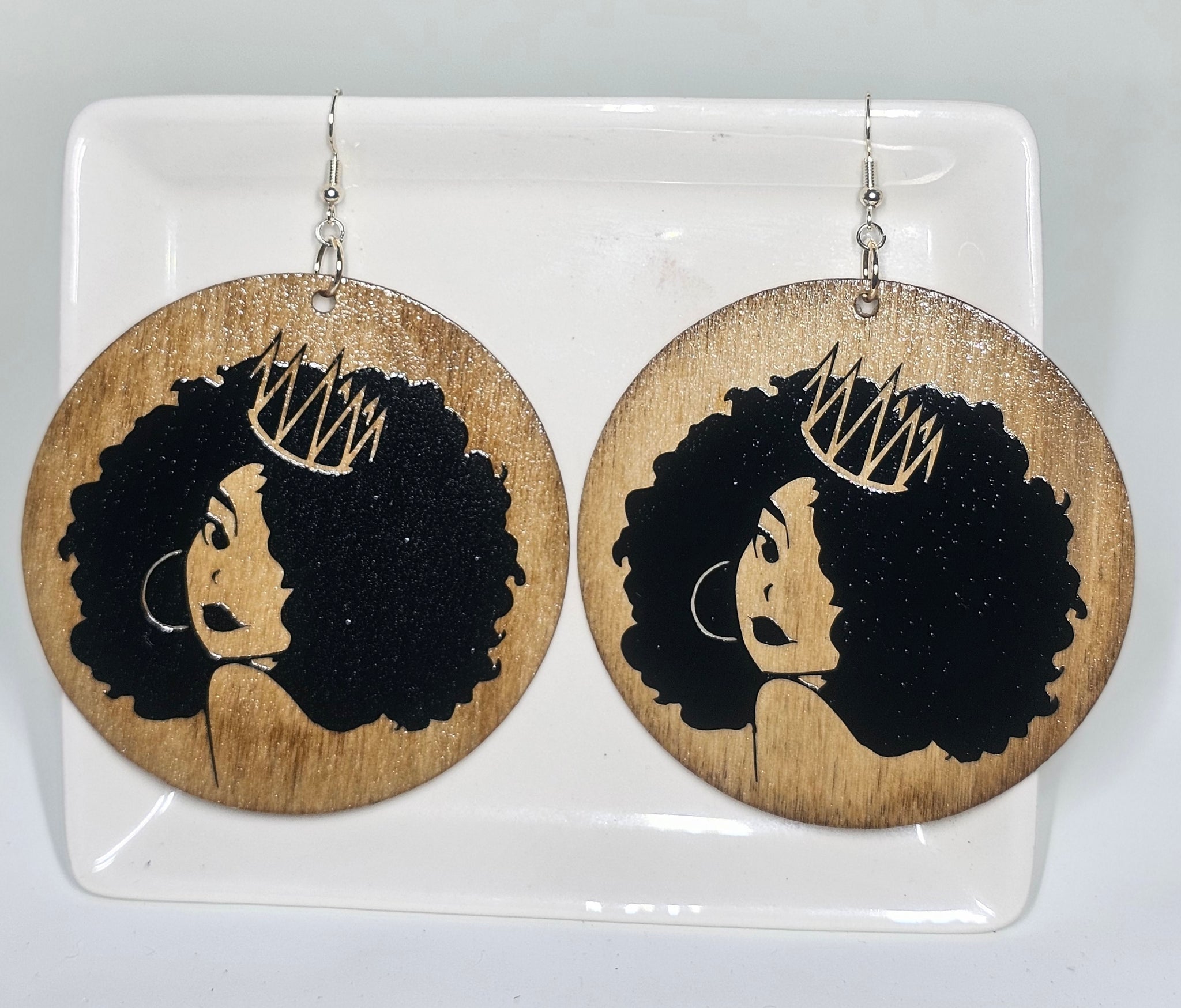 Sistah Wood Earrings