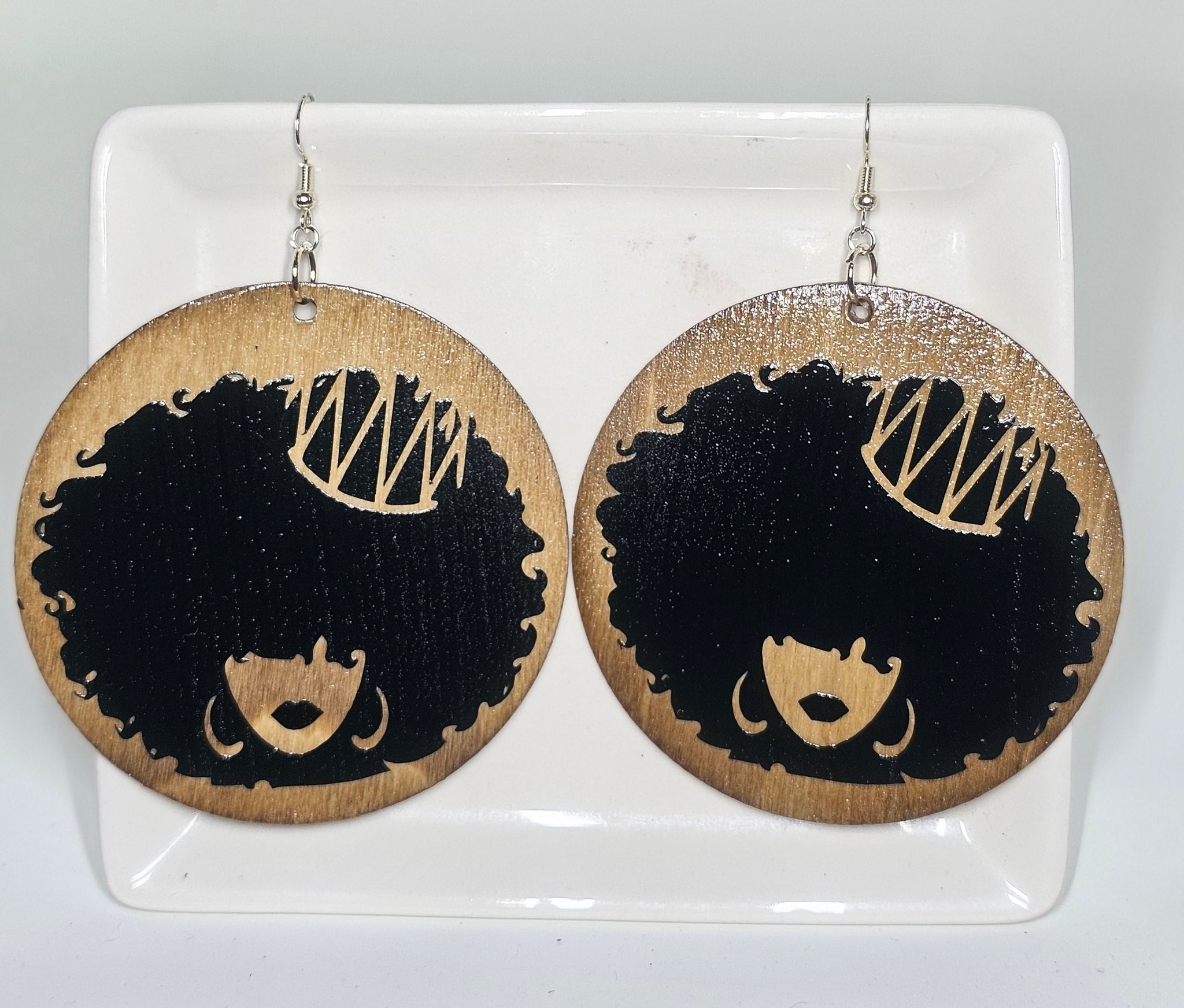 Sistah Wood Earrings