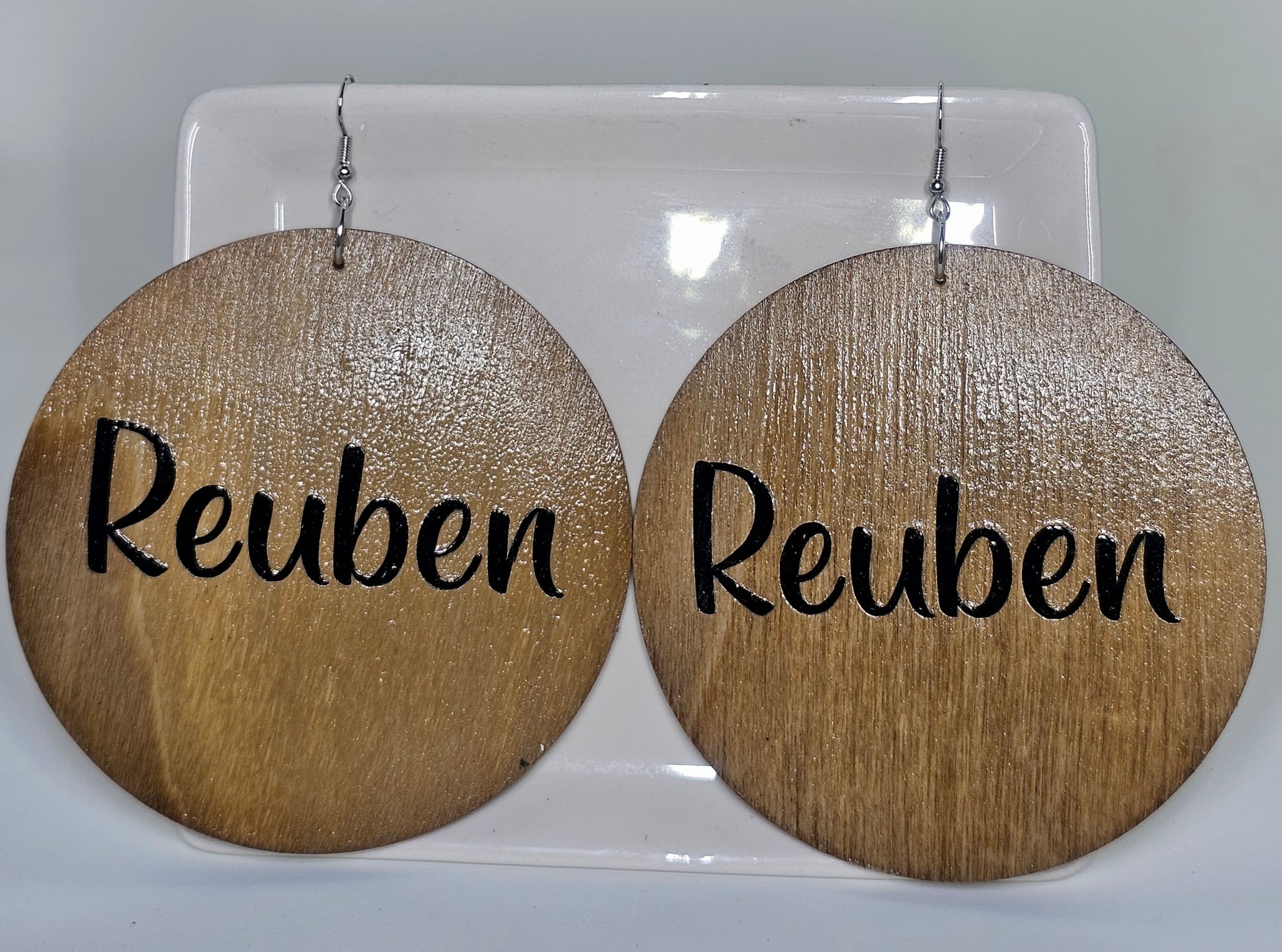 Reuben Wood Earrings