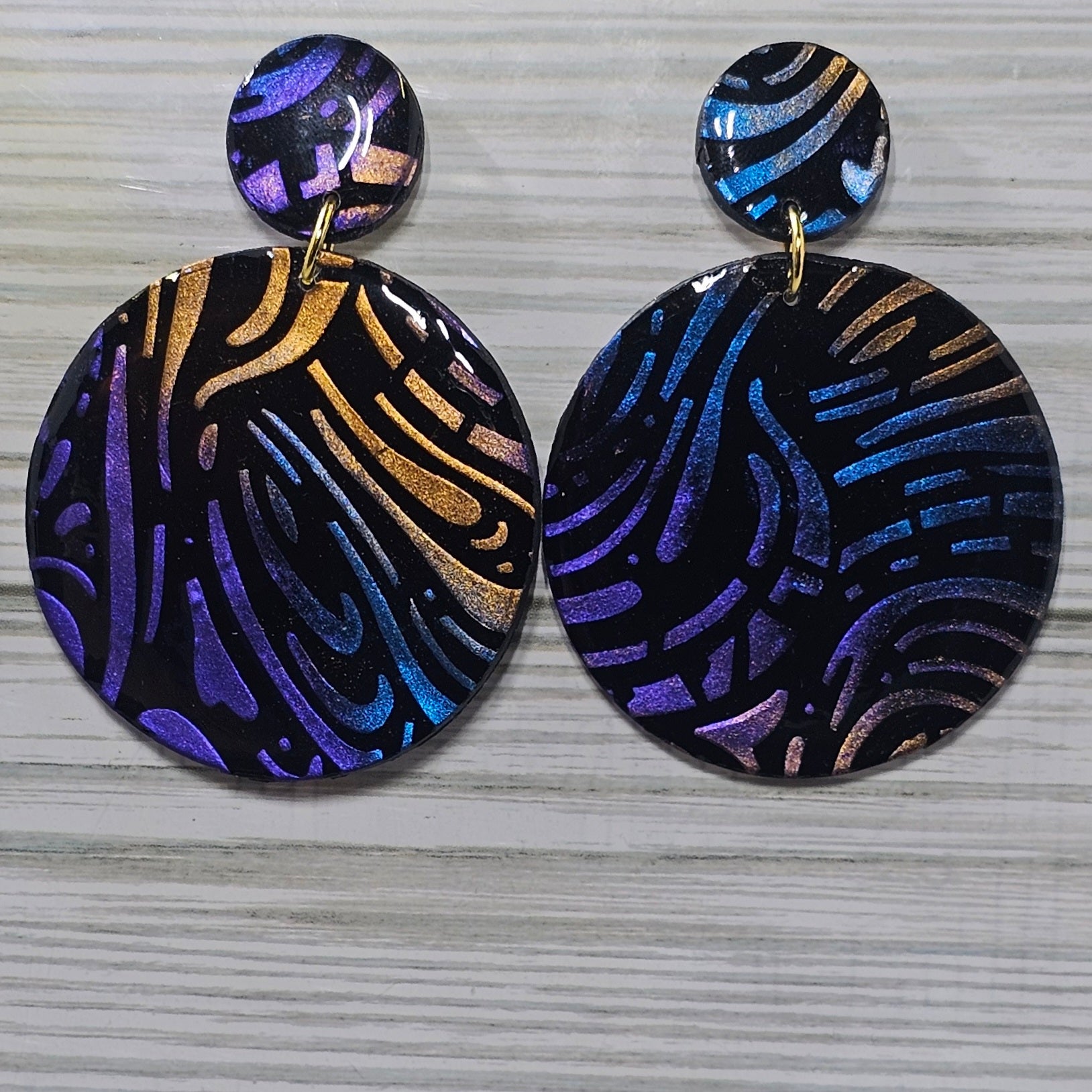 Polymer Clay Earrings: The Transitions Collection