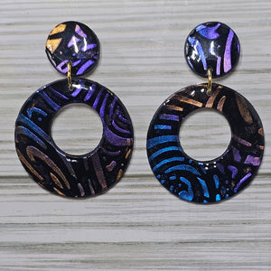 Polymer Clay Earrings: The Transitions Collection