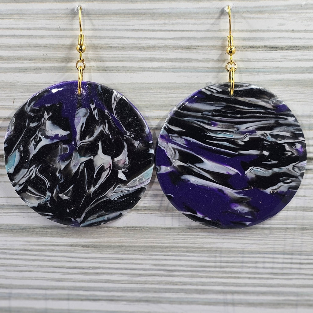 Polymer Clay Earrings: The Colors of a Dream Collection