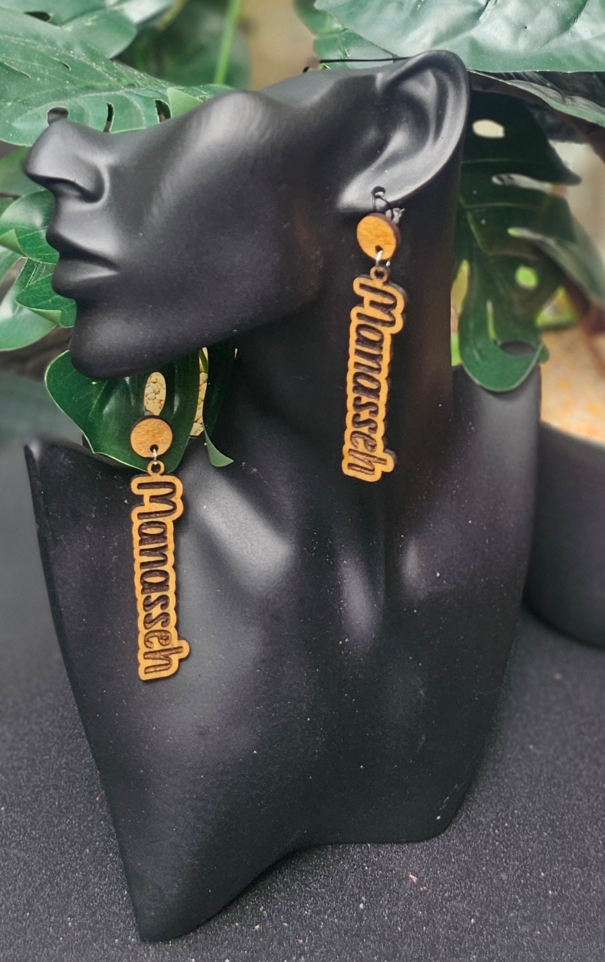 12 Tribes Drop & Dangle Wood Earrings