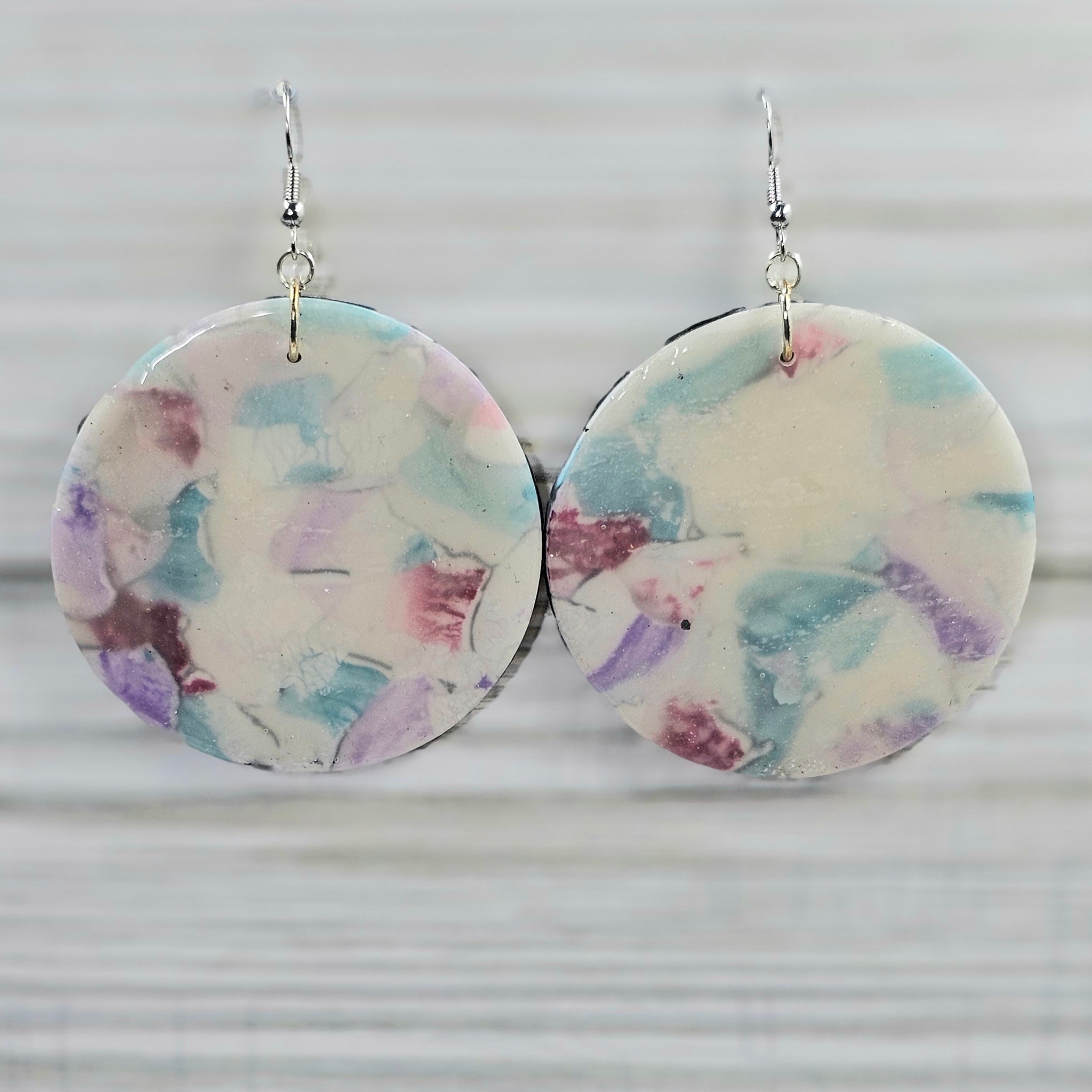 Polymer Clay Earrings: The Watercolor Collection