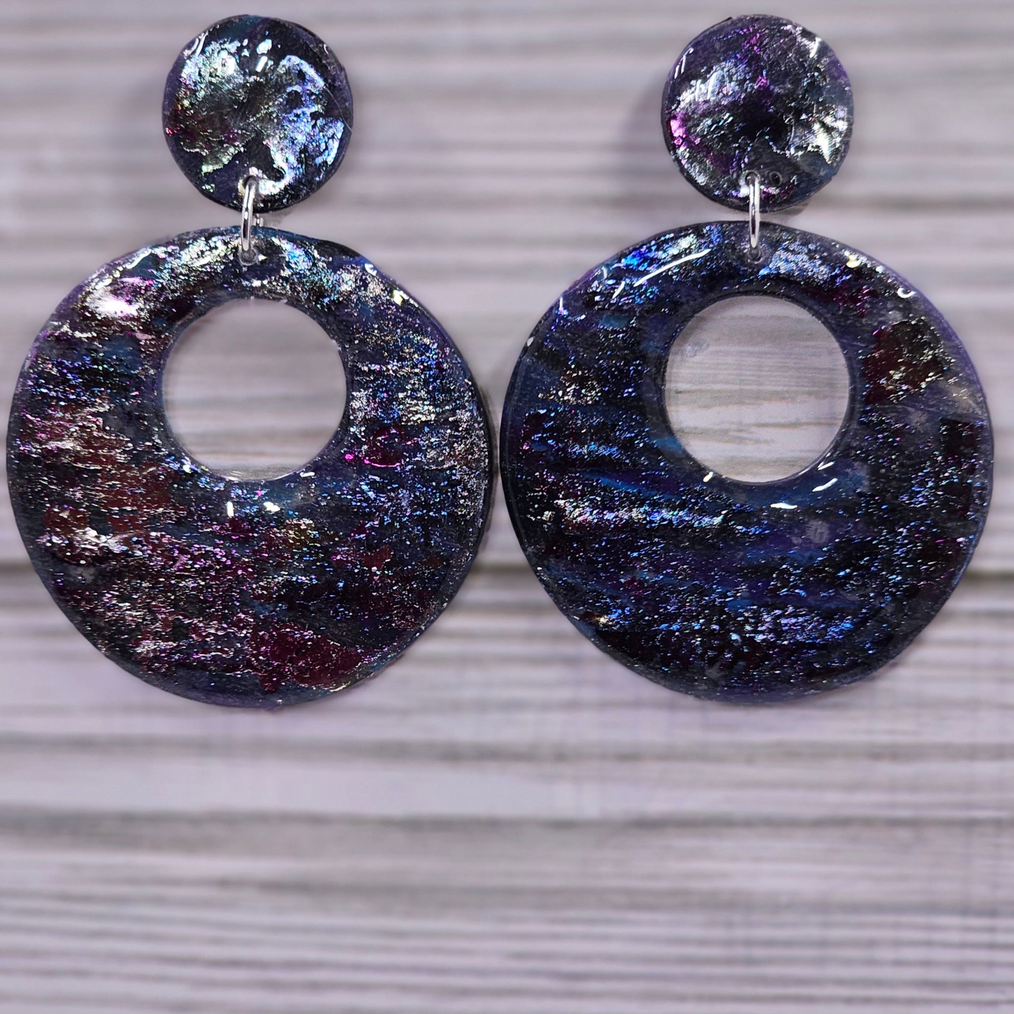 Polymer Clay Earrings: The Transitions Collection