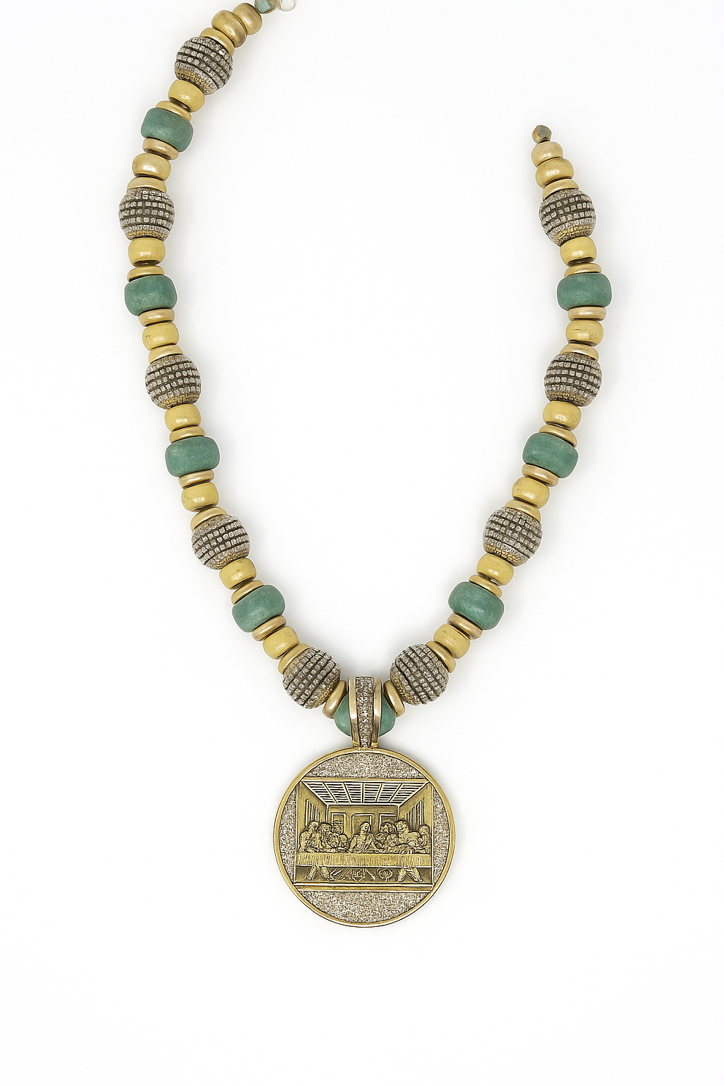 The Last Supper Beaded Necklace
