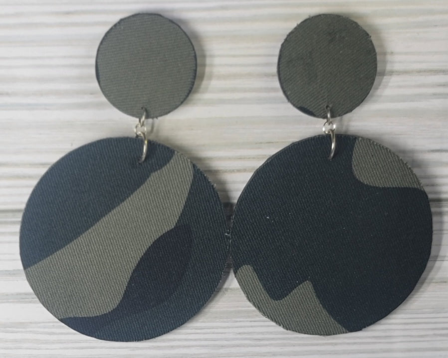 Camouflage Earrings