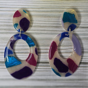 Polymer Clay Earrings: The Picasso Collection