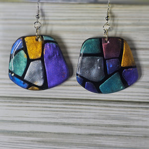 Polymer Clay Earrings: The Transitions Collection