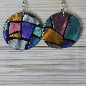 Polymer Clay Earrings: The Transitions Collection