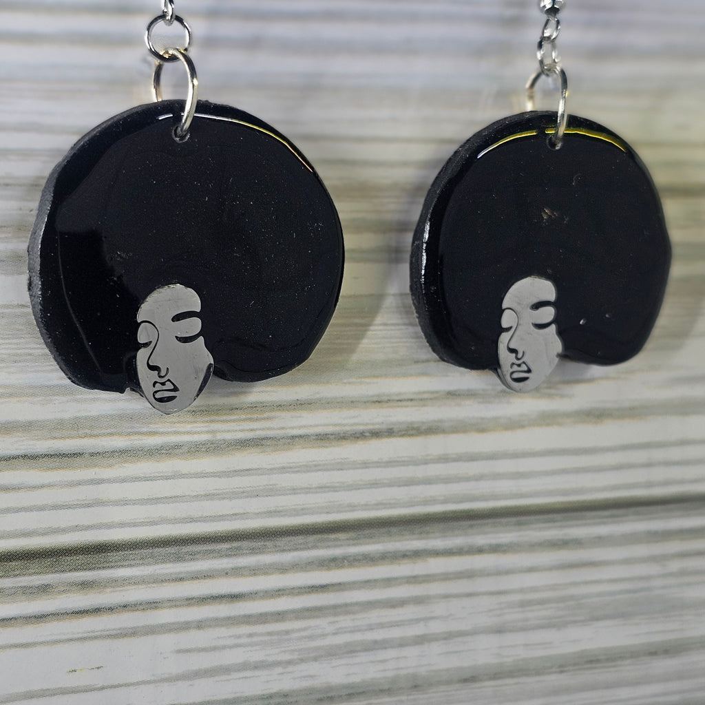 Polymer Clay Earrings: The Sistah  Collection