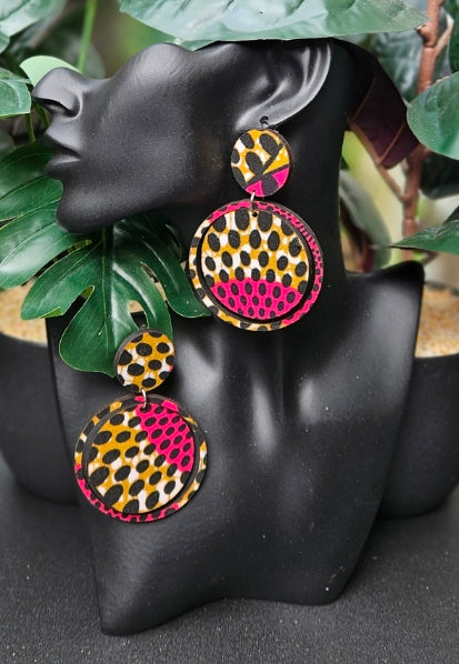 Statement Fabric Earrings