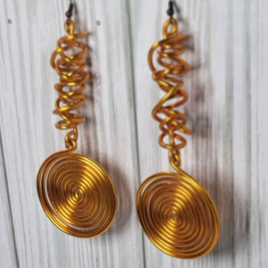 Abstract Wire Earrings