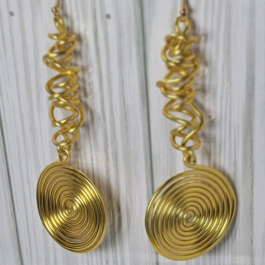 Abstract Wire Earrings