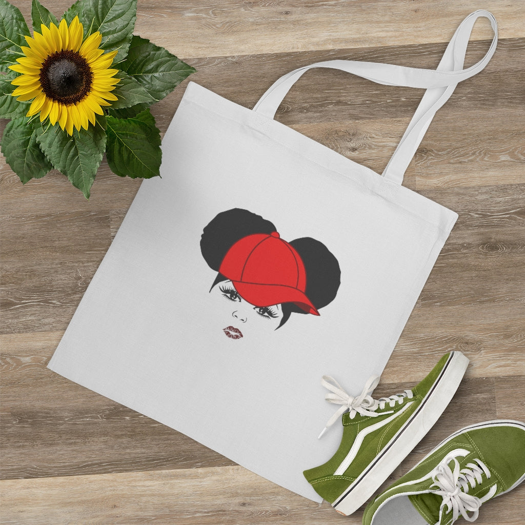 Sistah with Cap Tote Bag