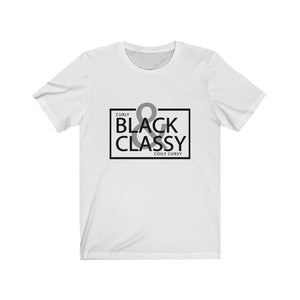 Black & Classy Black Letter Tee