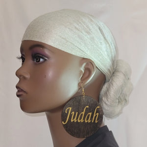 Judah Wood Earrings