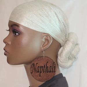 Naphtali Wood Earrings