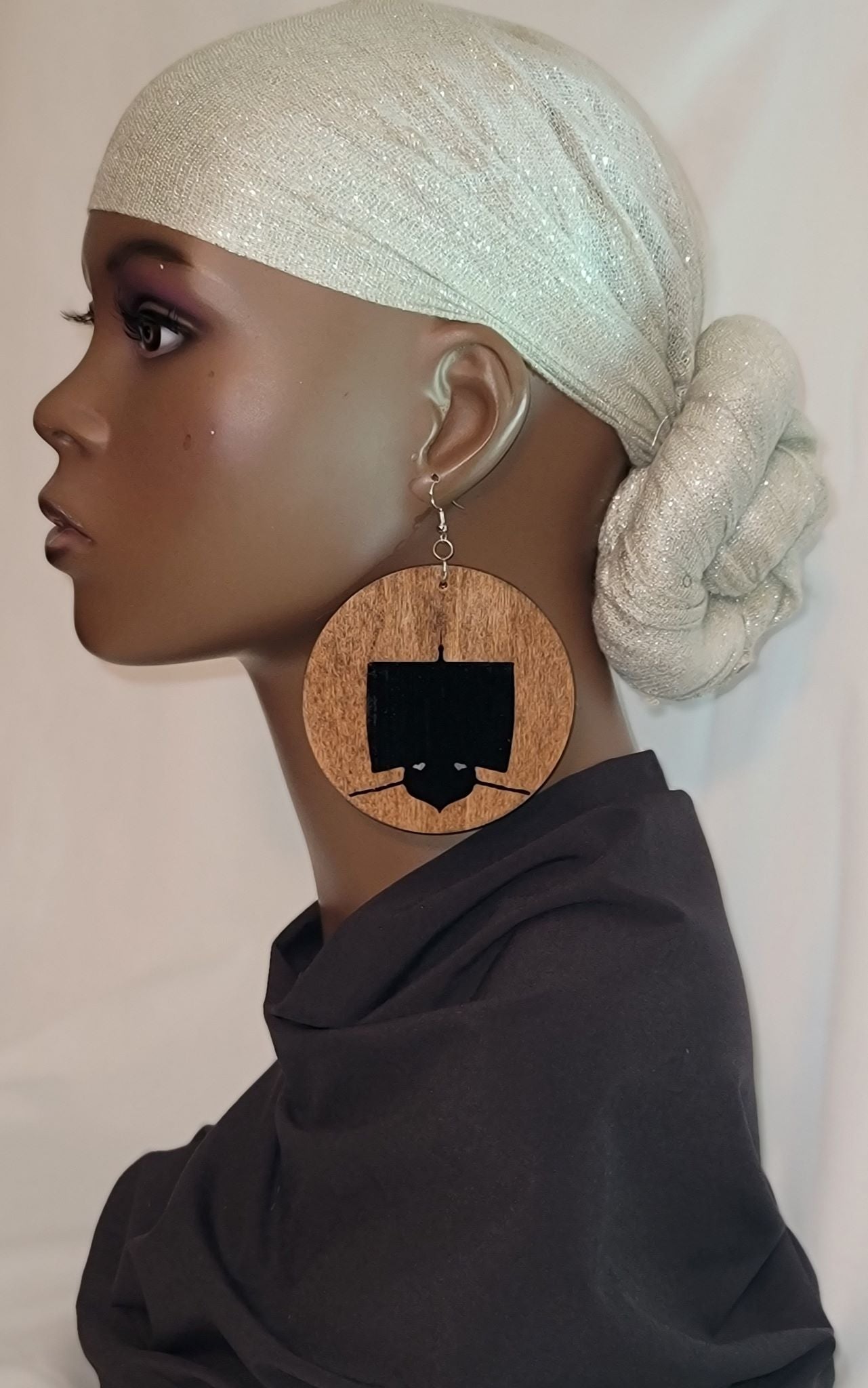 Zebulon Wood Earrings