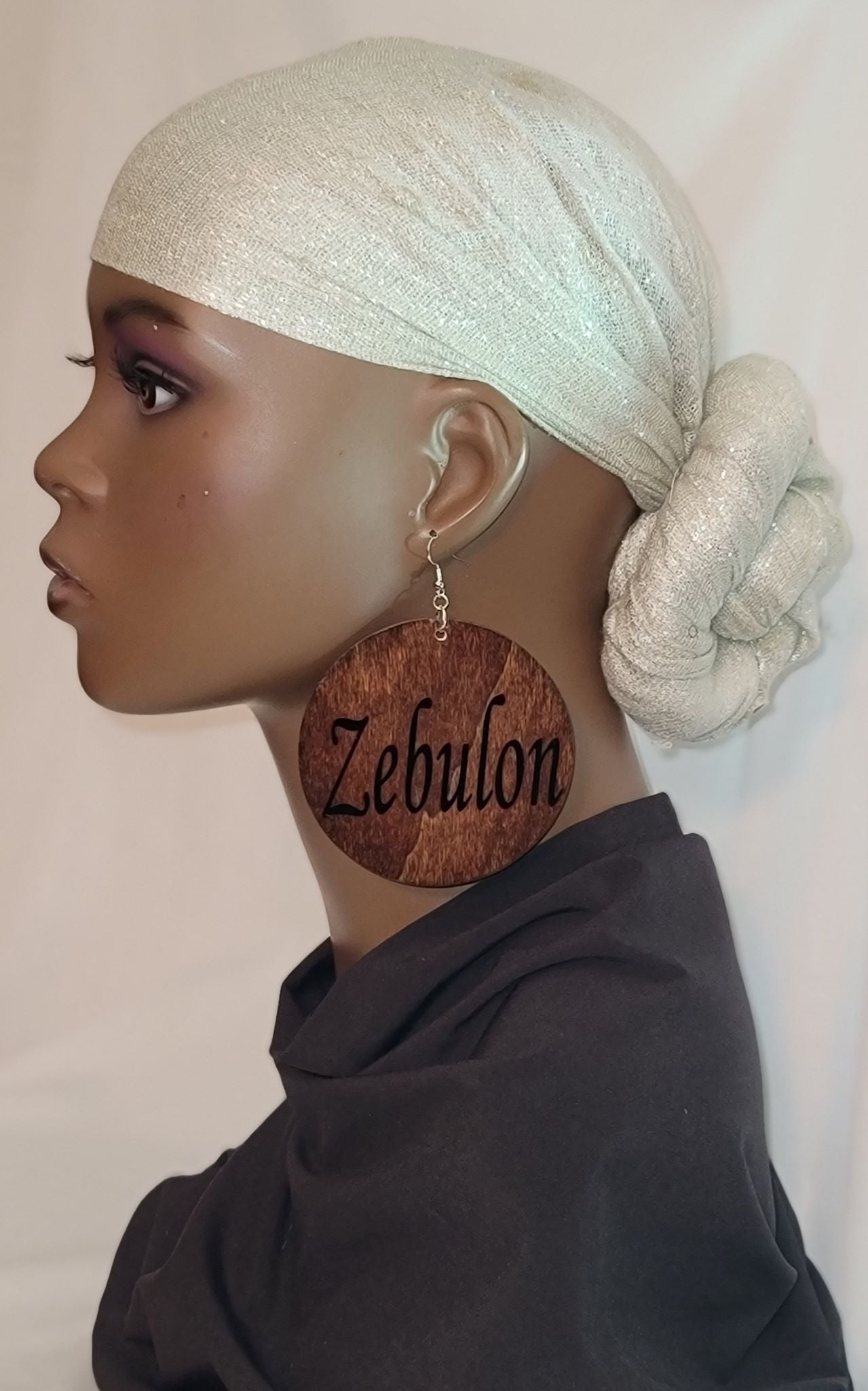 Zebulon Wood Earrings