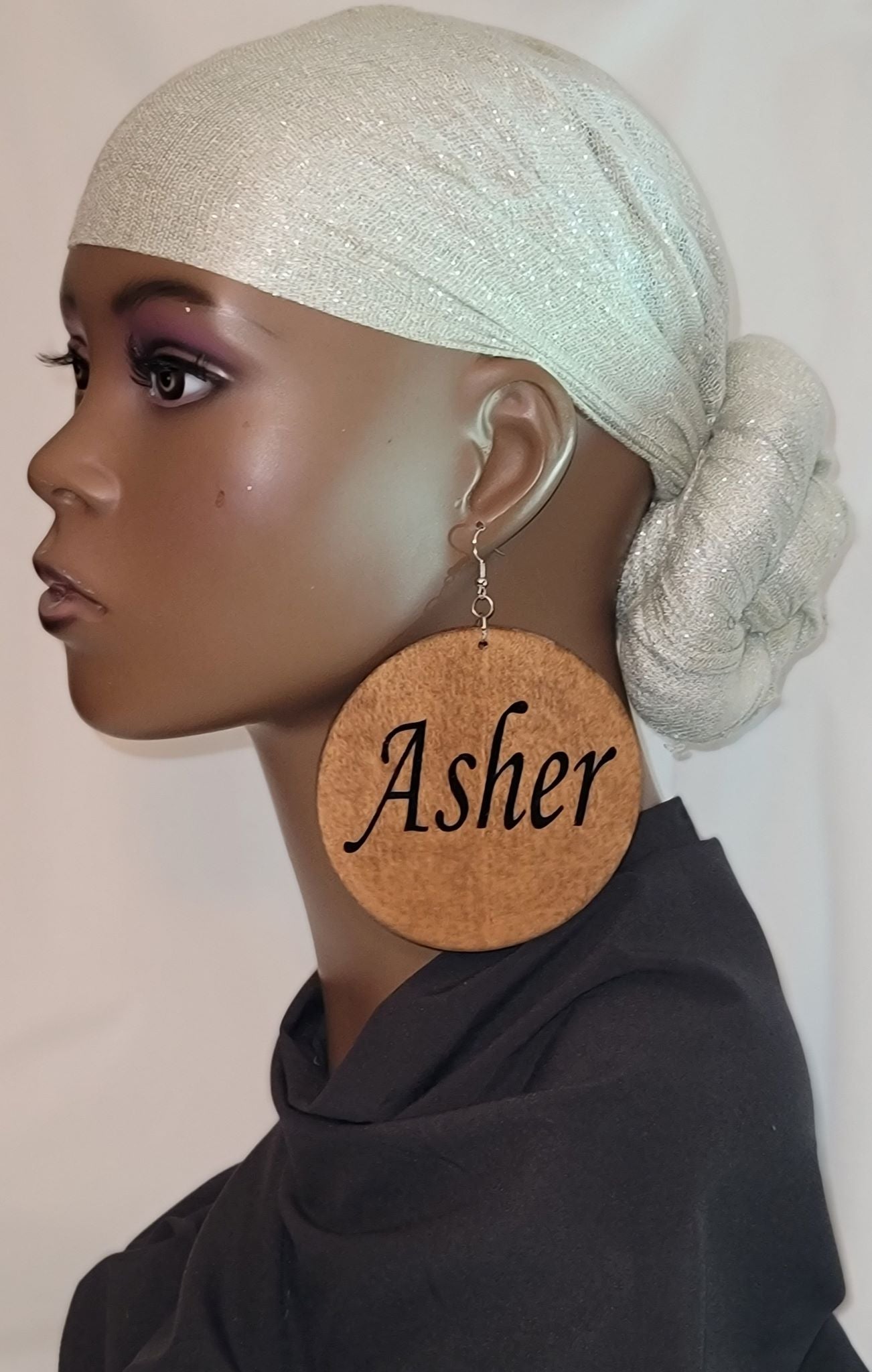 Asher Wood Earrings