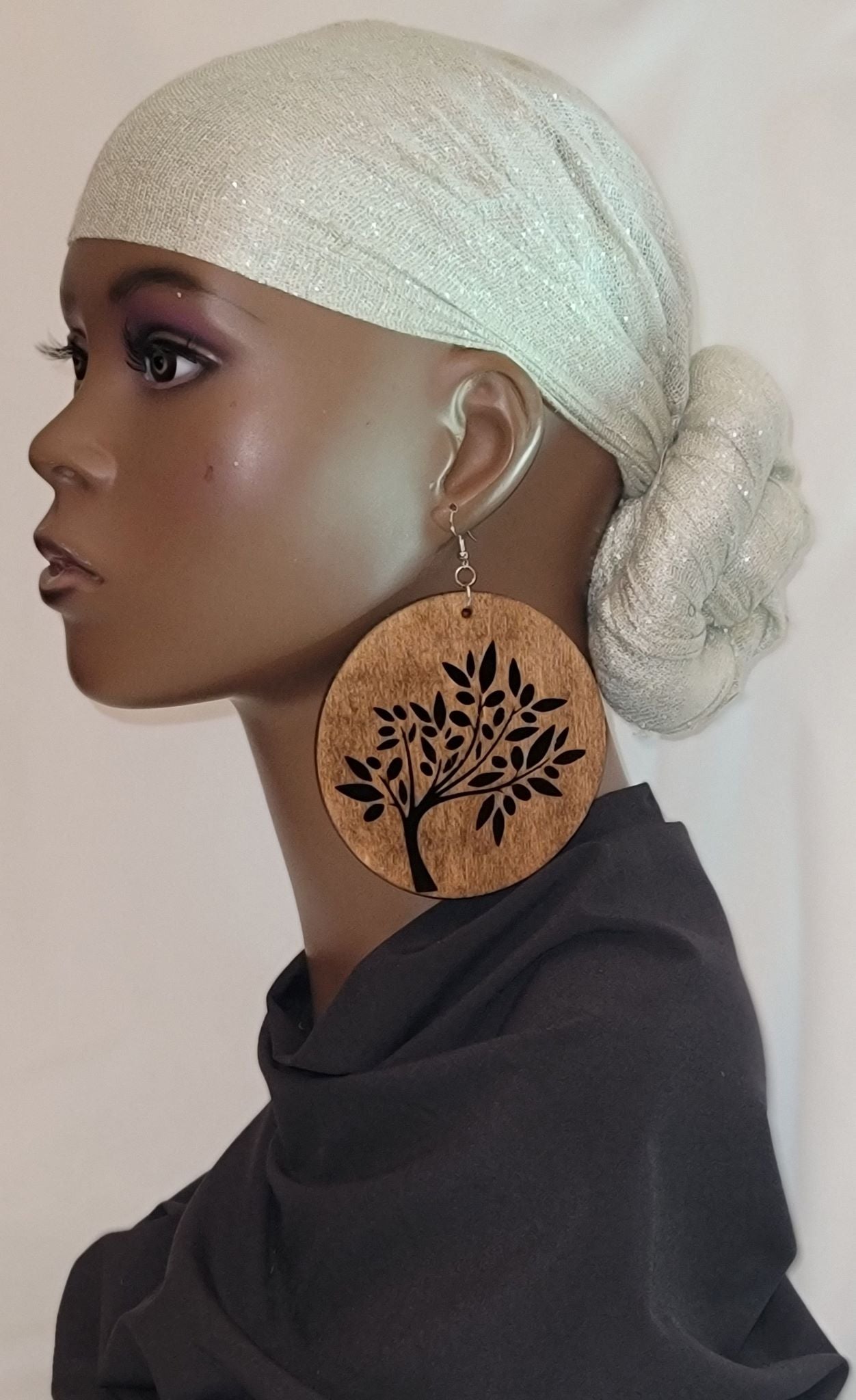 Asher Wood Earrings