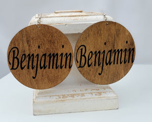 Benjamin Wood Earrings