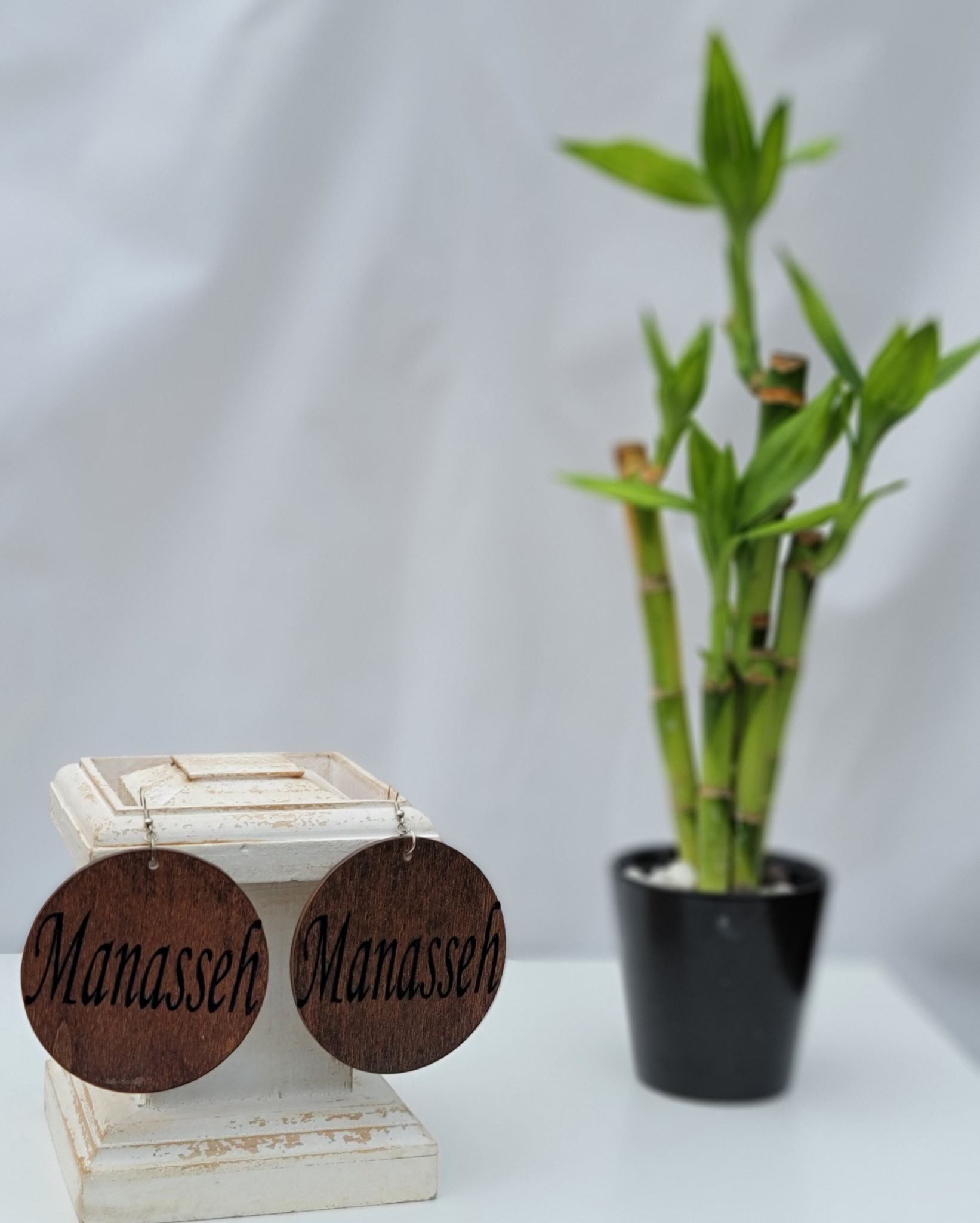 Manasseh Wood Earrings