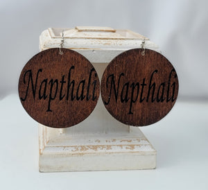 Naphtali Wood Earrings