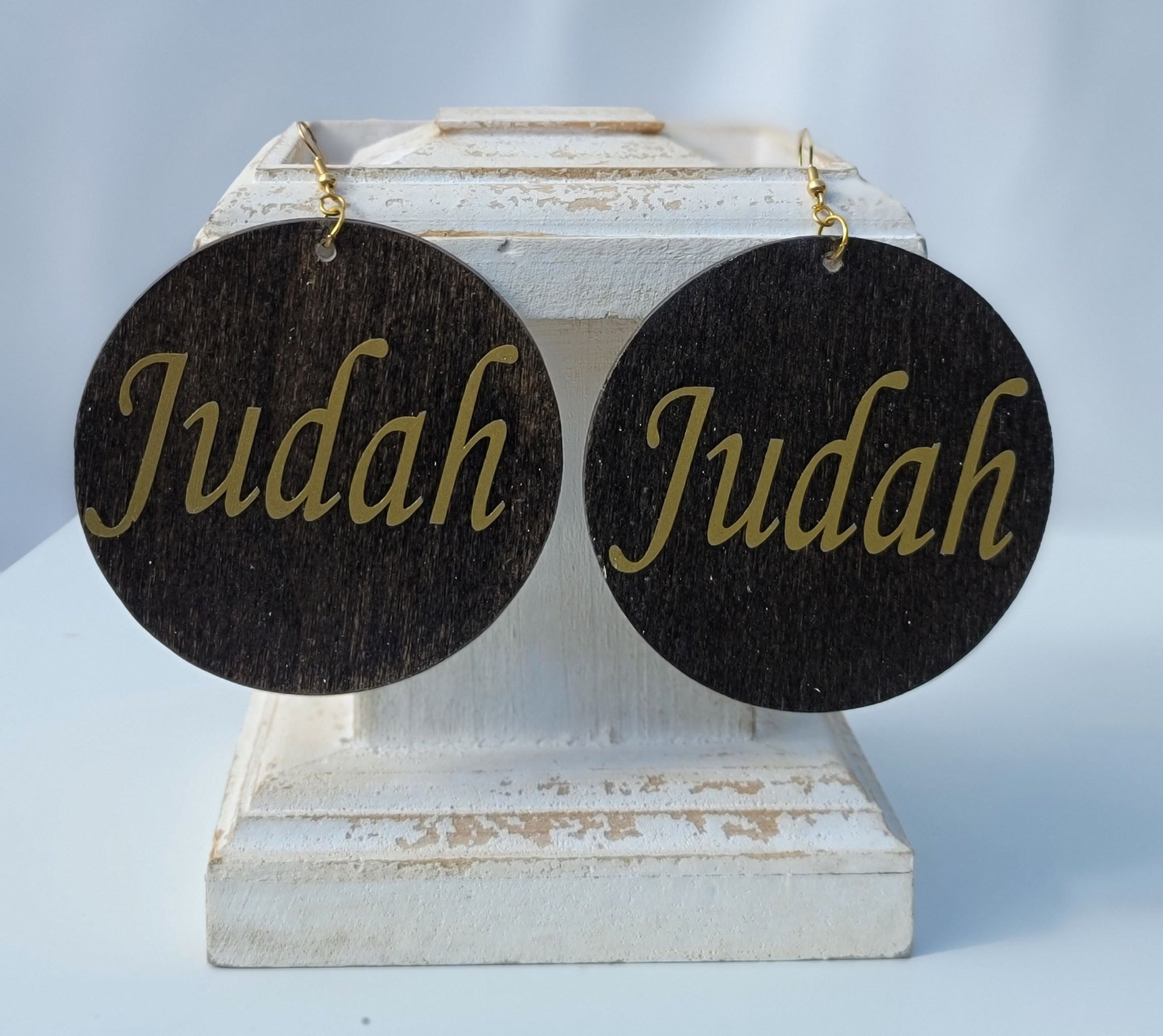 Judah Wood Earrings