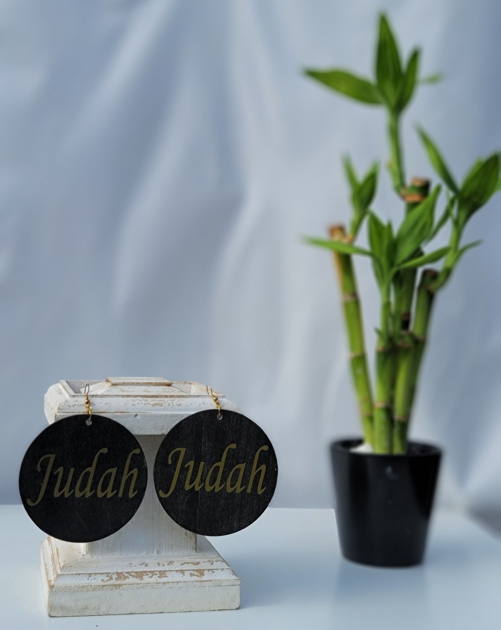 Judah Wood Earrings