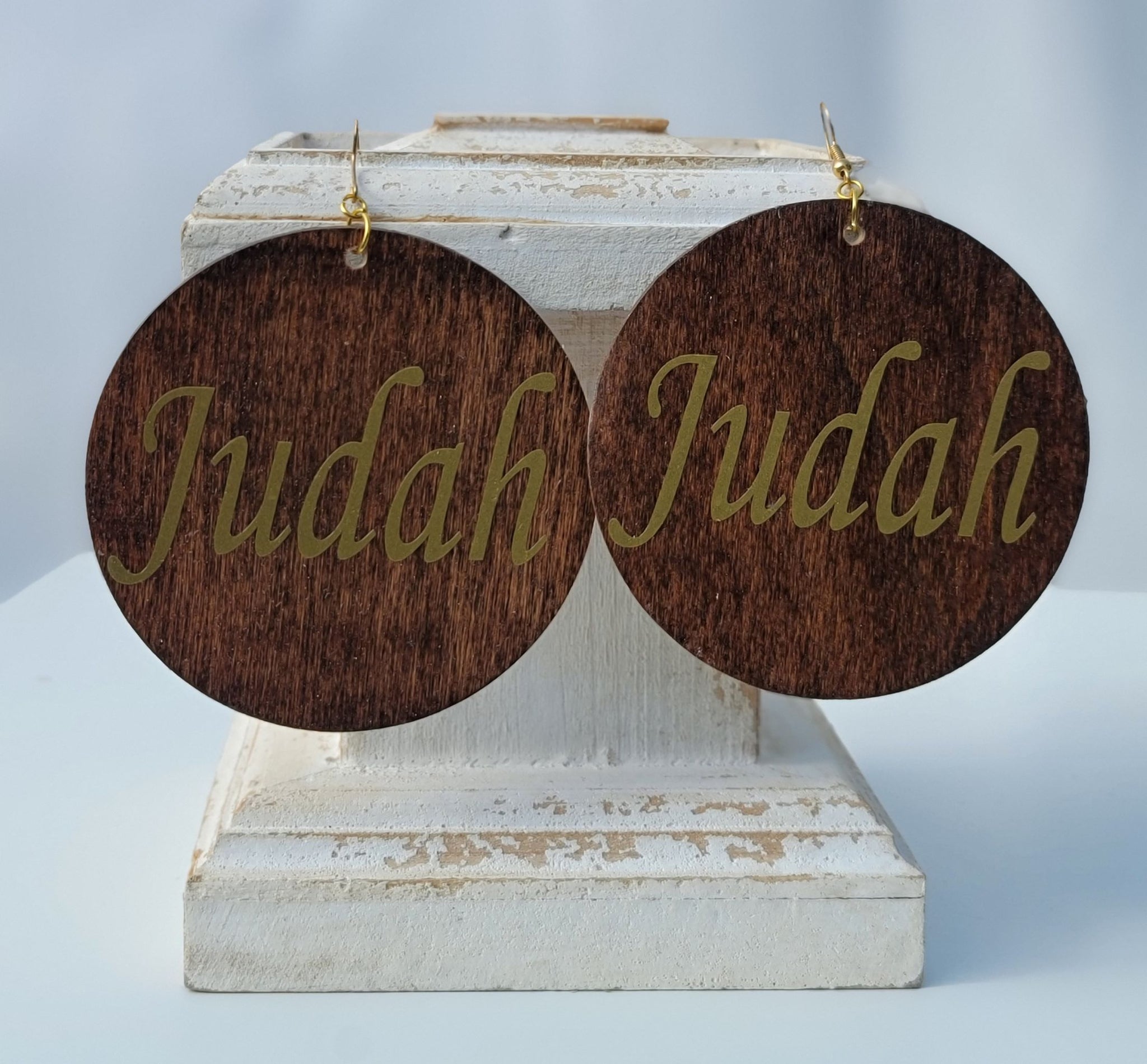 Judah Wood Earrings