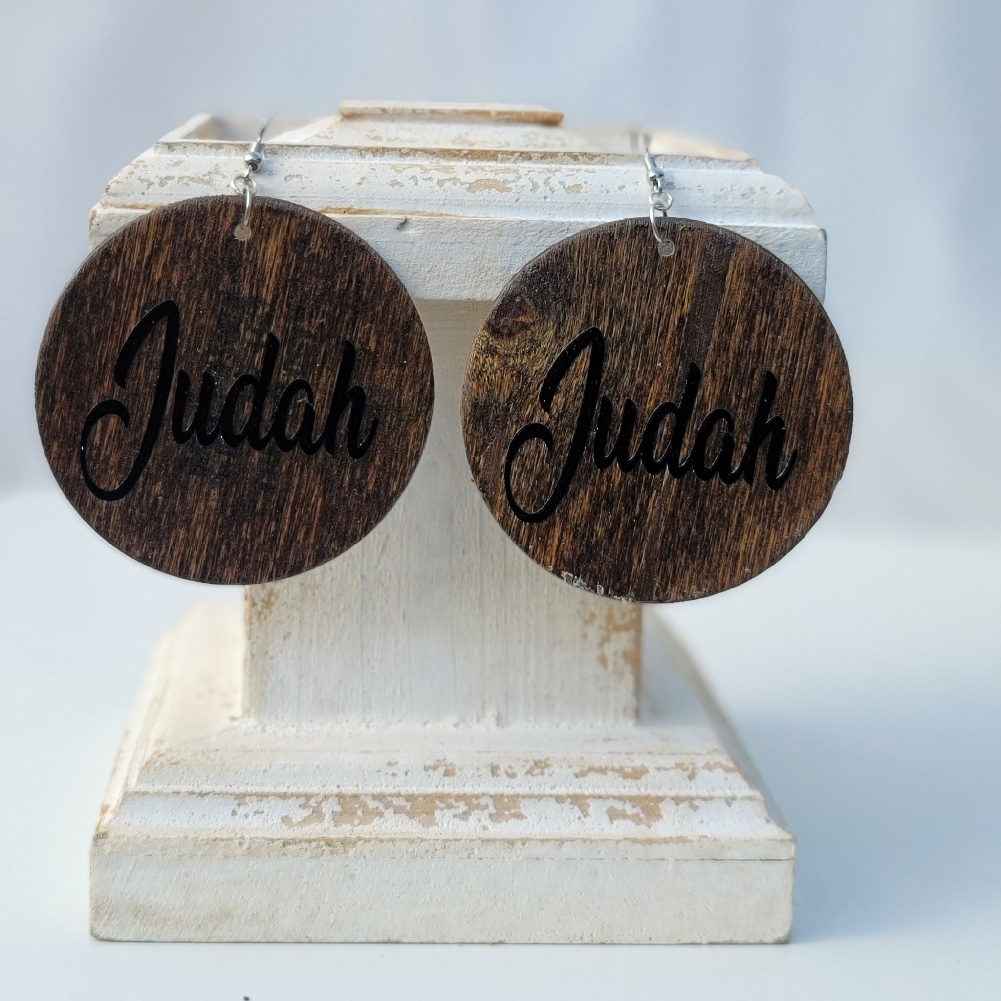 Judah Wood Earrings