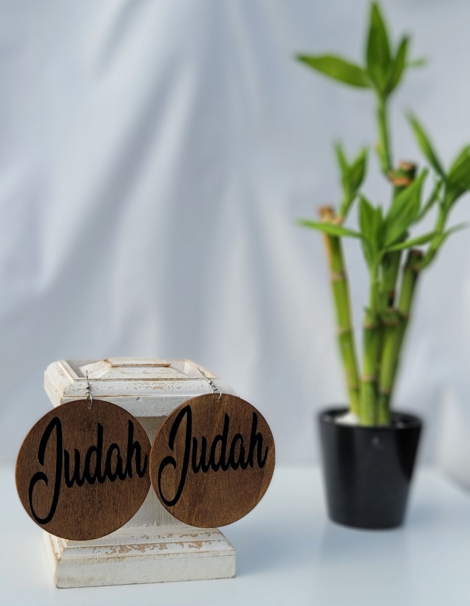 Judah Wood Earrings