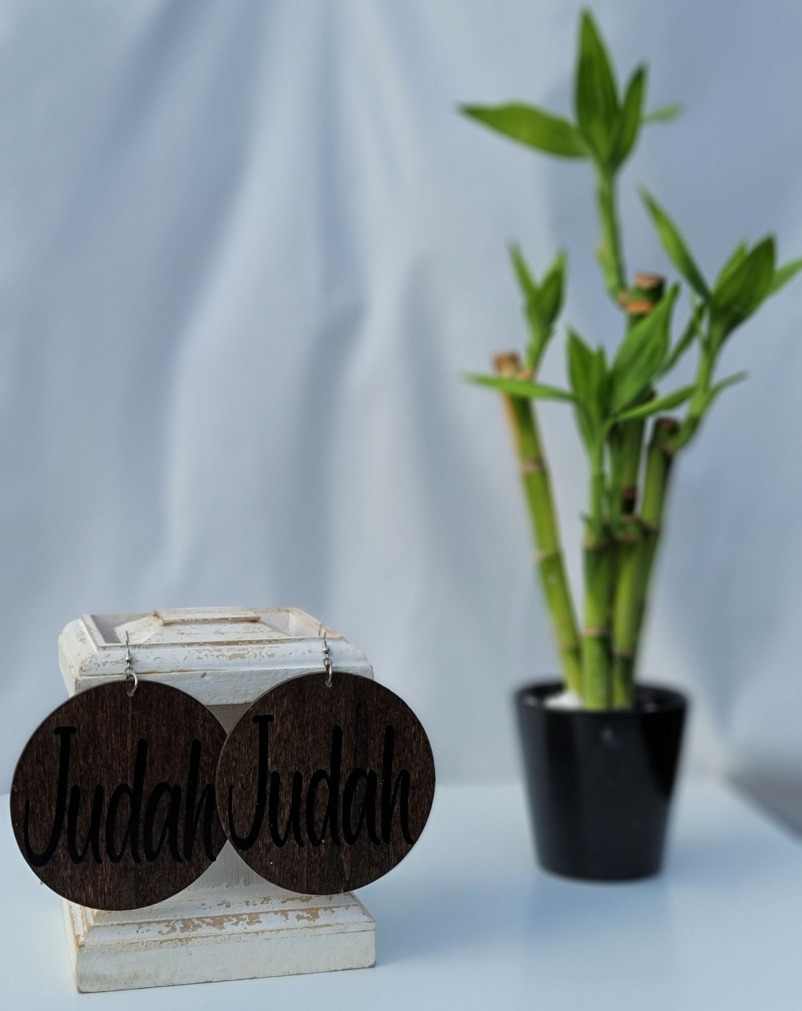 Judah Wood Earrings