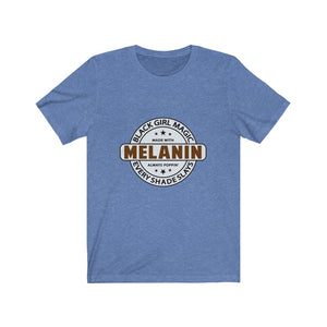 Melanin Every Shade Slays Jersey Short Sleeve Tee