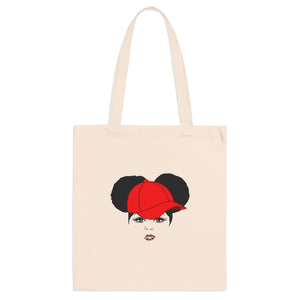 Sistah with Cap Tote Bag