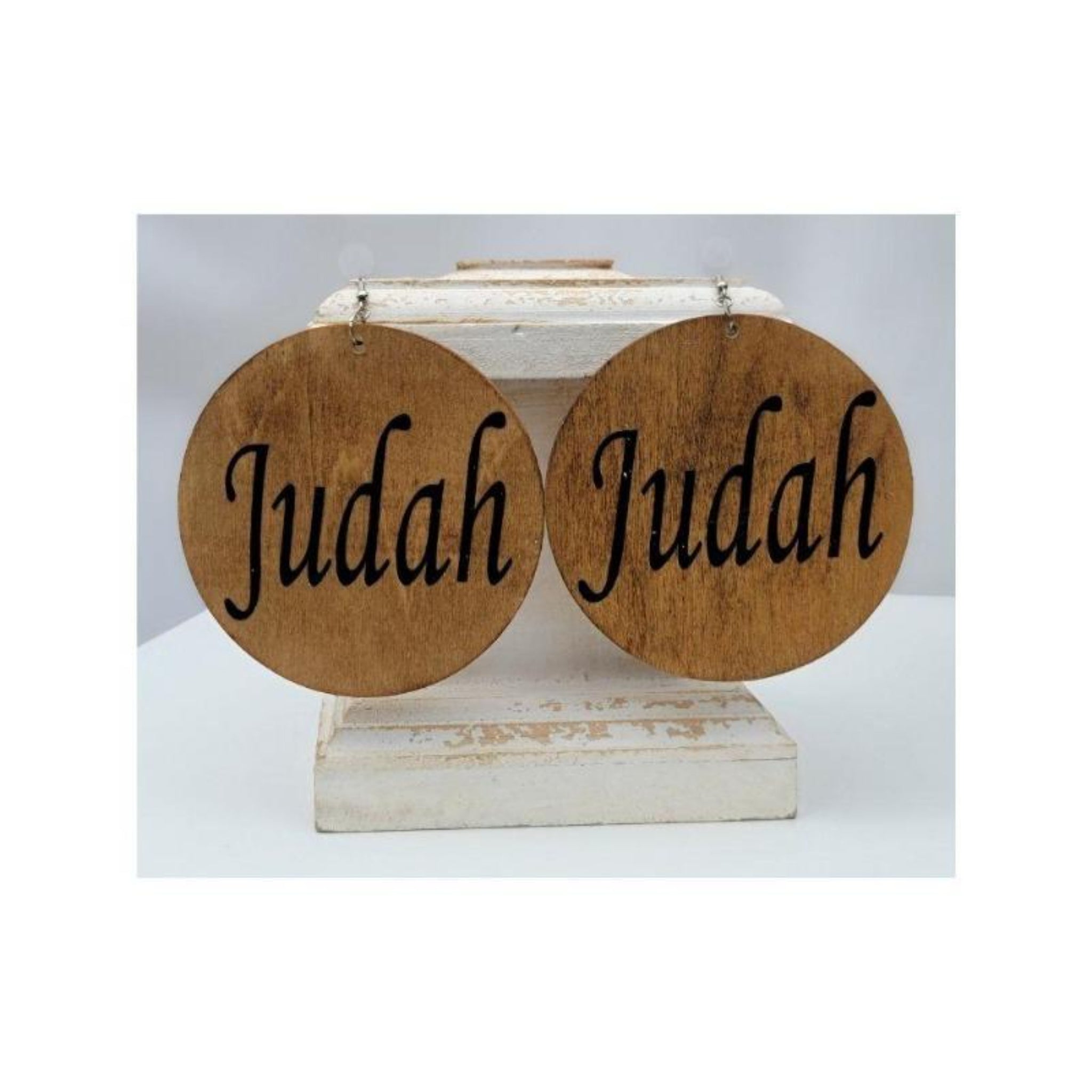 Judah Wood Earrings