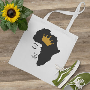 Crowned Sistah Tote Bag