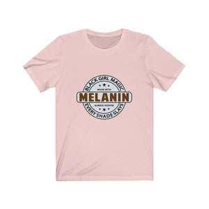 Melanin Every Shade Slays Jersey Short Sleeve Tee